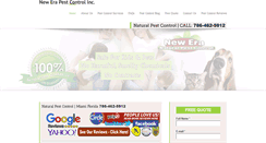 Desktop Screenshot of newerapestcontrol.com